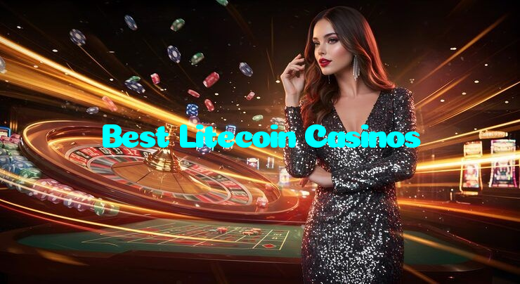 Best Litecoin Casinos casino presented on mobile device in Pakistan with slots and live games